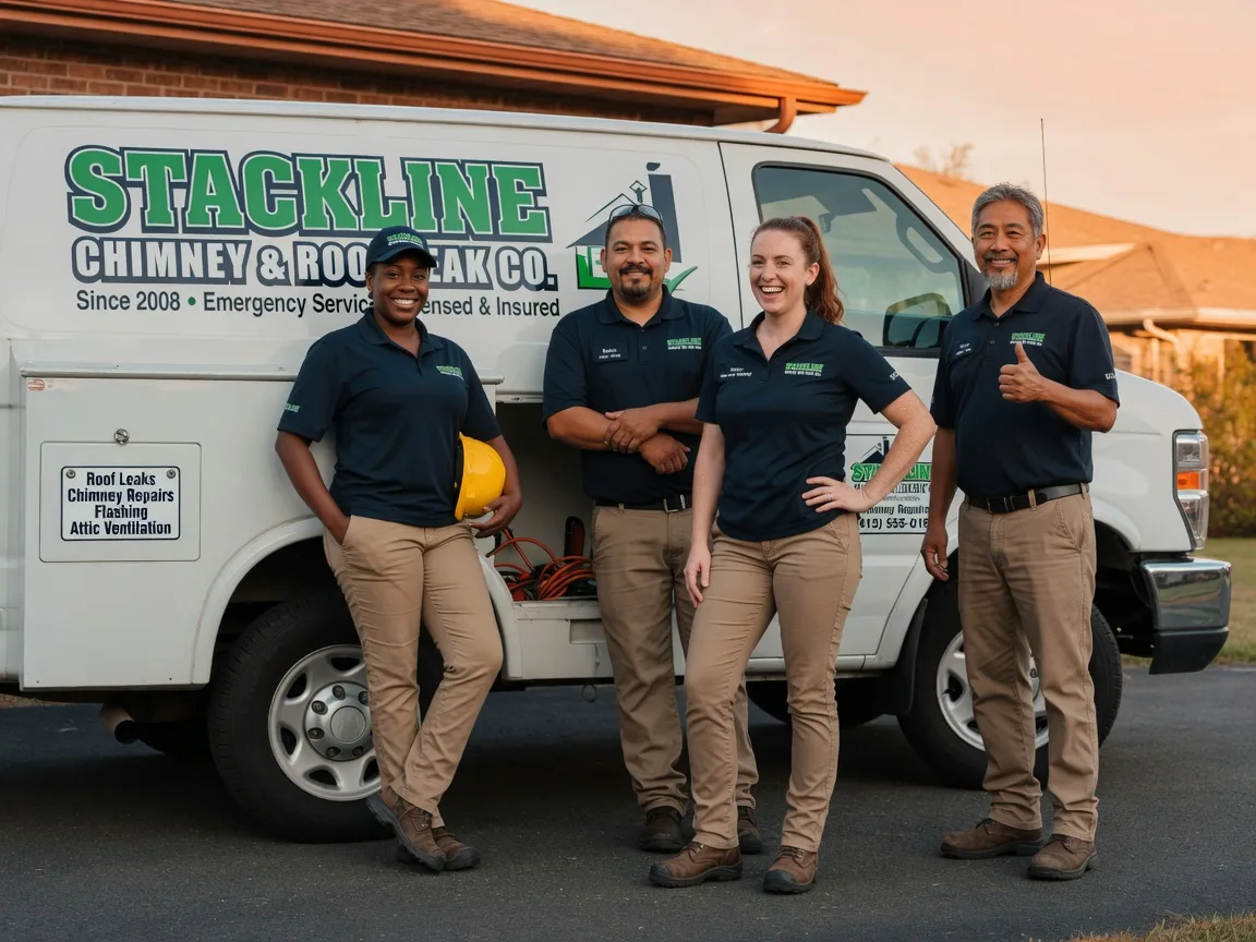 Chimney flashing repair company in Mattoon, IL